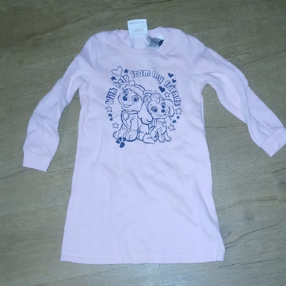 Nickelodeon Pink Long Sleeve Tee